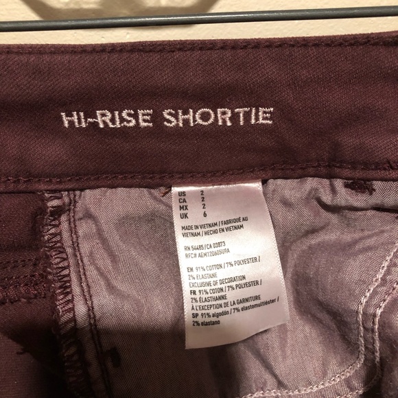 American Eagle Hi-Rose Shorts - Picture 4 of 4
